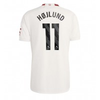 Pánský Fotbalový dres Manchester United Rasmus Hojlund #11 2023-24 Třetí Krátký Rukáv